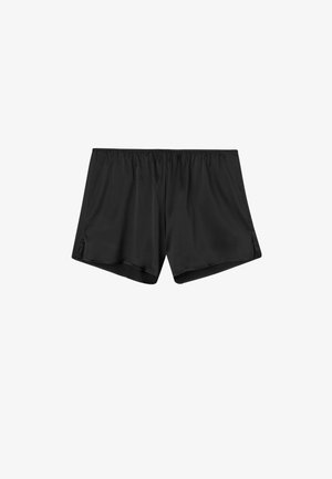 Svarta träning shorta i lättviktsmaterial. Har resårmidja och sidokilar för ökad rörlighet. Platta sömmar för extra komfort.