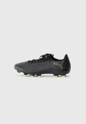 FUTURE 8 PLAY  - Football boots firm ground - black/fizzy light/green terrain