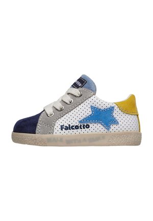 Babyschoenen - weiß blau