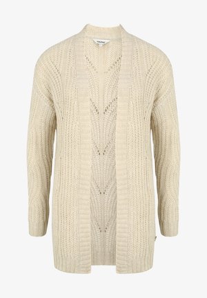 Oxmo OXClea - Strickjacke - oyster grey melange