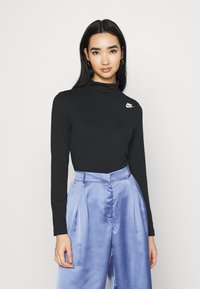 Nike Sportswear MOCK - Camisola de manga comprida - black/white