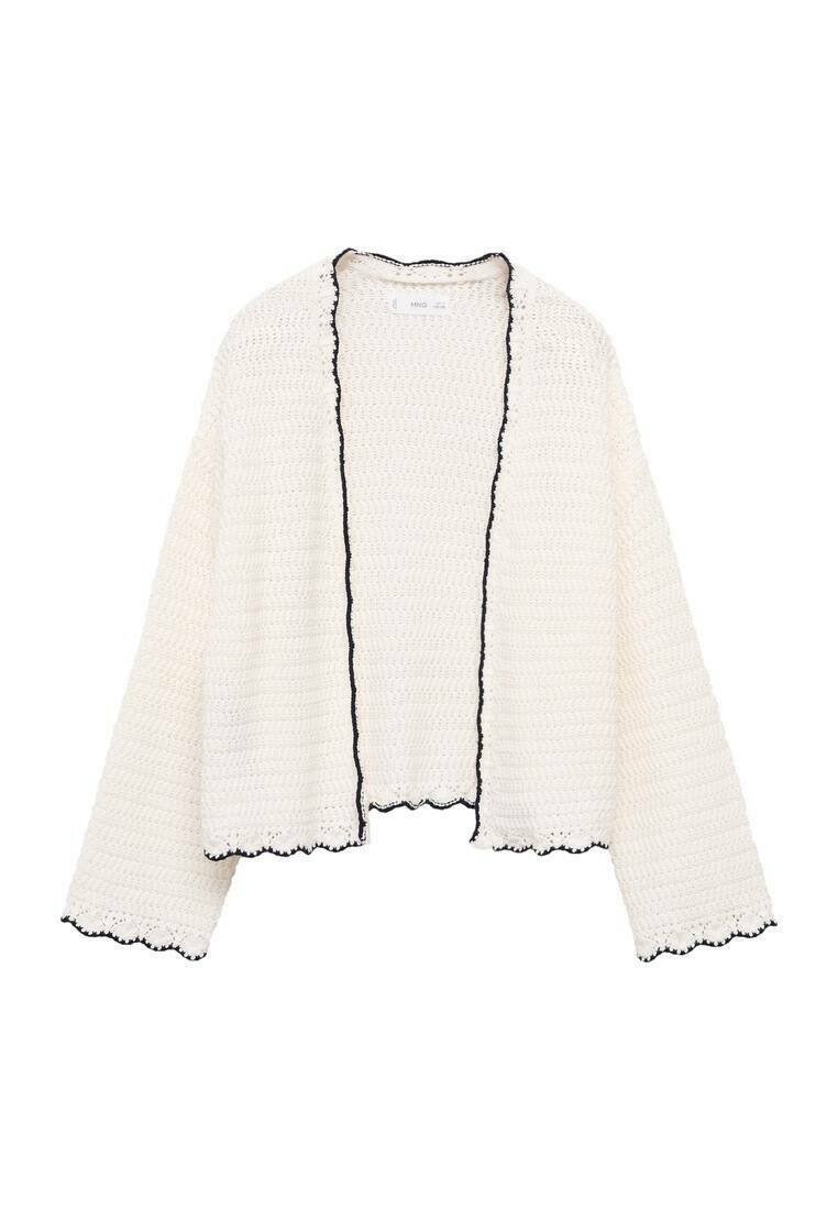 Mango Kids - MAR - Cardigan - wit, Extindeți