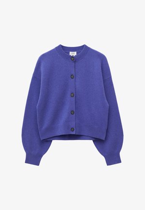 & OTHER STORIES, & OTHER STORIES BOILED MERINO CARDIGAN - Chaqueta de punto - lilac