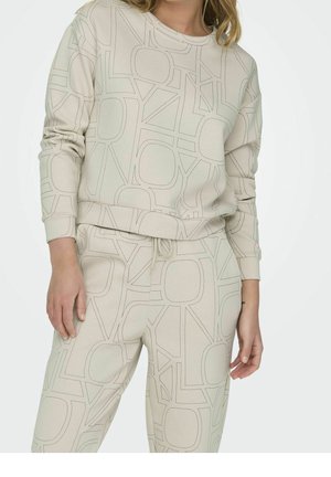 Sweatshirt - beige