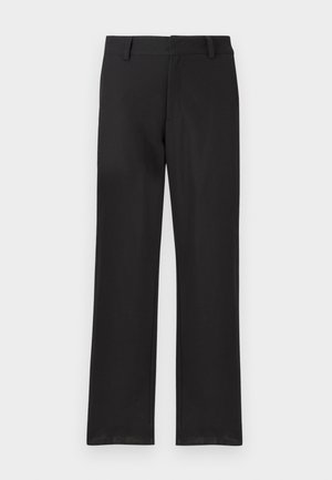 Han Kjøbenhavn STRAIGHT LEG TROUSERS UNISEX - Kelnės - anthracite black
