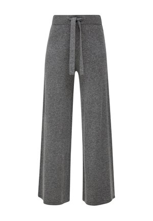 s.Oliver, WIDE LEG - Pantalon classique - graphit