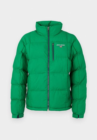 Polo Ralph Lauren PUFFER INSULATED BOMBER UNISEX - Chaqueta de invierno - green grass