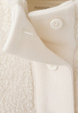 Mango, ADULT - Flísová bunda - off-white