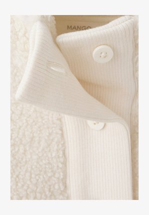 Mango, ADULT - Flísová bunda - off-white
