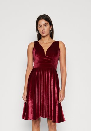 WAL G. MUNA MIDI - Kokteilikleit/peokleit - wine