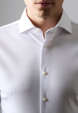 DESOTO, Hemd - solid white