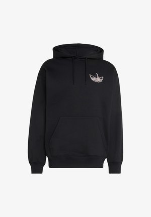 adidas Originals, POWDER TONGUE H - Majica s kapuljačom - black