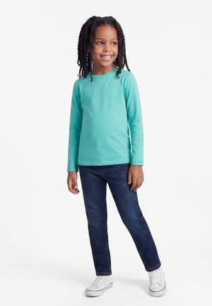 Friboo 3 PACK UNISEX - T-shirt à manches longues - off-white/grey/green