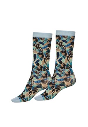 MARGOUM - Sokken - print white blue