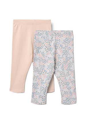 JULES 2 PACK - Leggings - 2528 powder blue flowers