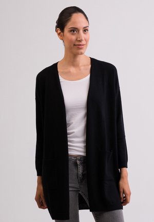 Strickjacke - schwarz