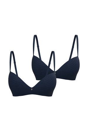 2-PACK SIMPLICITY - Trojúhelníková podprsenka - blau