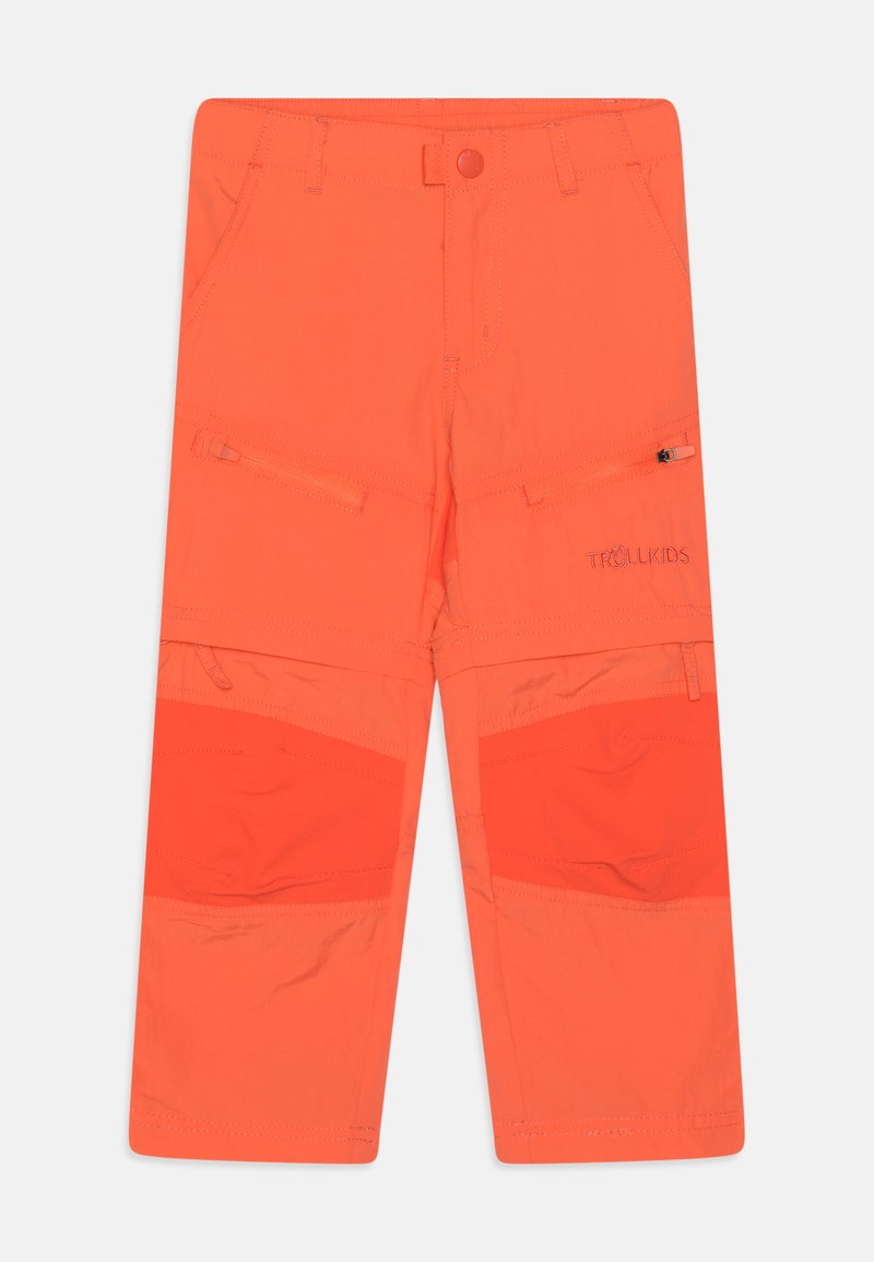 TrollKids - NORDFJORD ZIP OFF PANTS UNISEX - Outdoorové kalhoty - peach, Zvětšit