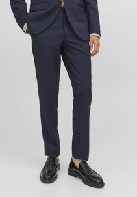 Jack & Jones PREMIUM KARO - Hlače za moške obleke - perfect navy