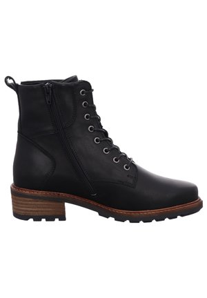 KINGA - Lace-up ankle boots - black