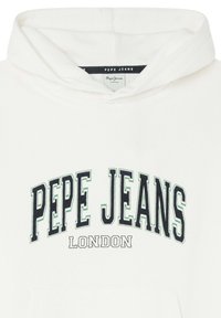 Pepe Jeans PEPE JEANS HOODIE BAIN HOODIE - Jersey con capucha - off white