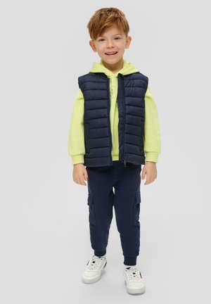 s.Oliver OUTDOOR MIT STEHKRAGEN - Waistcoat - navy