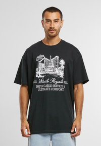Mister Tee T-shirts print - black