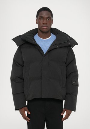 NARVIK BRUSHED JACKET - Jachetă cu puf - black