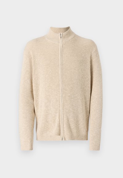 Holzweiler ATLANTIC ZIP CARDIGAN - Neuletakki - sand