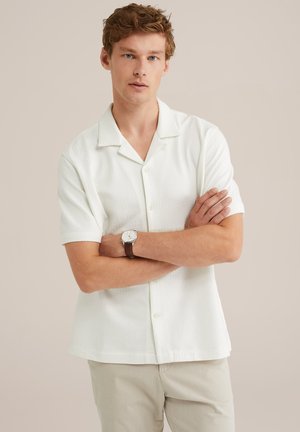 THE TEXTURED - Camicia - off white
