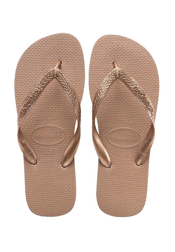 TIRAS - T-bar sandals - rose gold