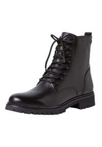 Tamaris Stivaletti stringati - black uni