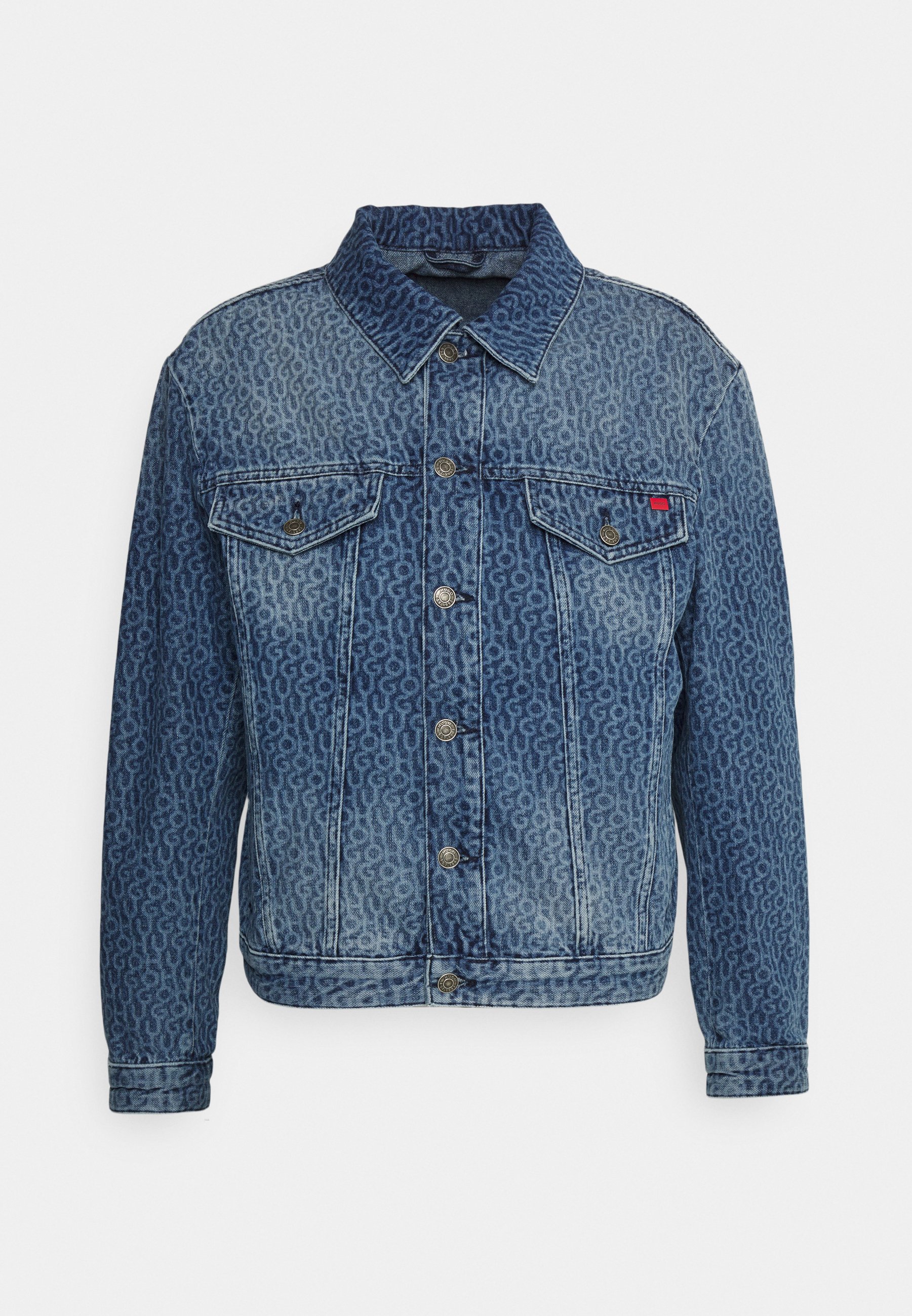 HUGO Denim jacket - turquoise/aqua/blue 