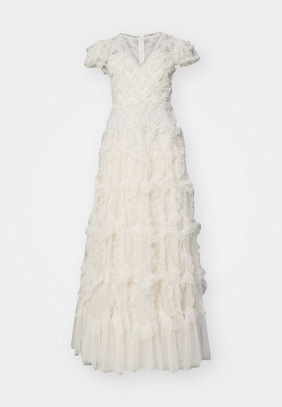 Needle & Thread AMORETTE V NECK GOWN - Occasion wear - cream