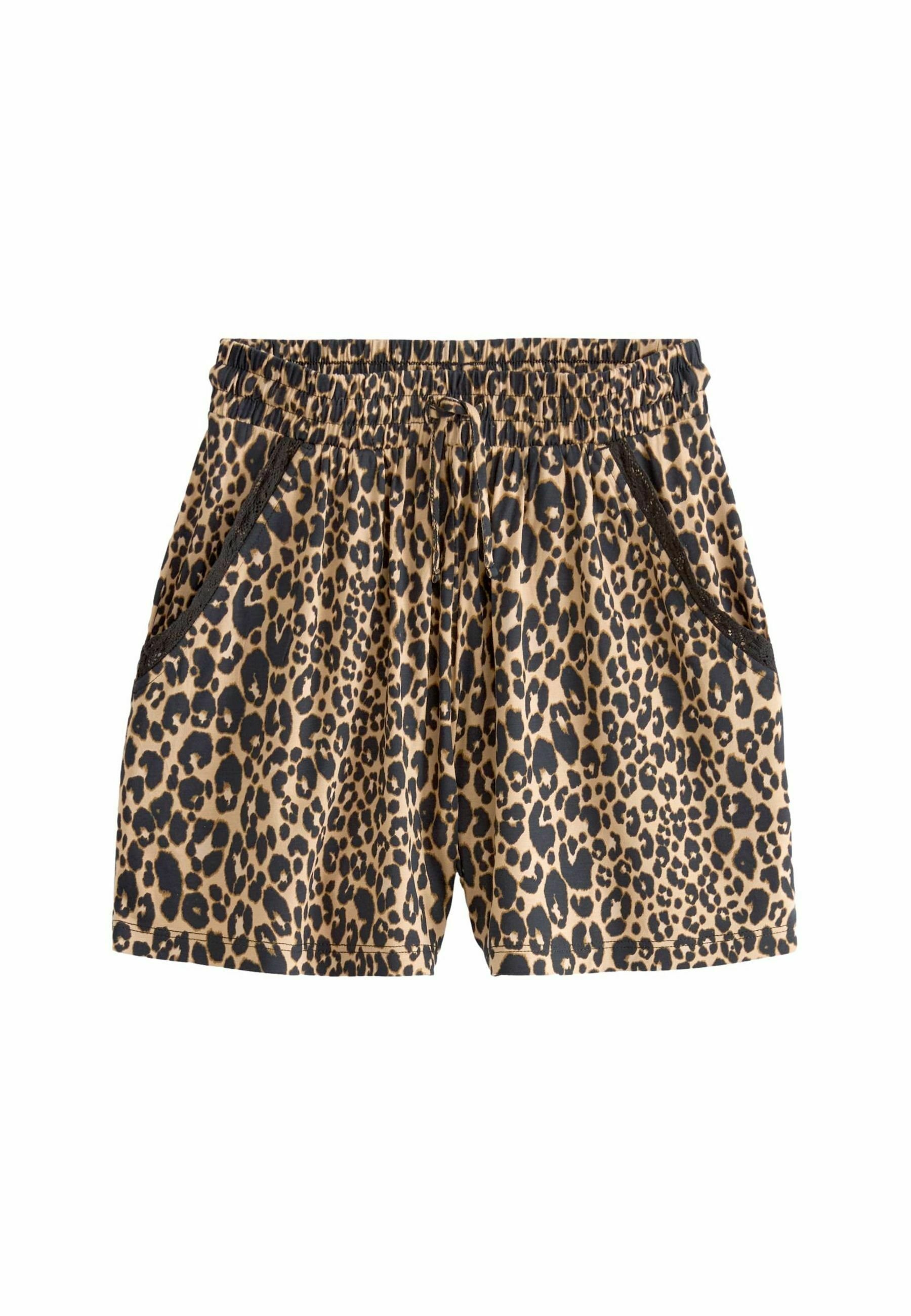 Next ELASTICATED WAIST - REGULAR FIT - Shorts - leopard