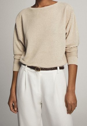 Pullover - beige