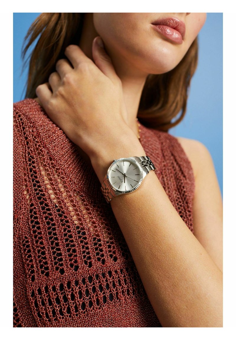 Esprit - TIMEWEAR METAL - Hodinky - silver-coloured, Zvětšit