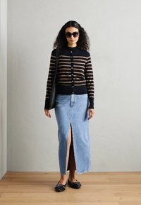 Lindex ANNA - Vesta na kopčanje - navy