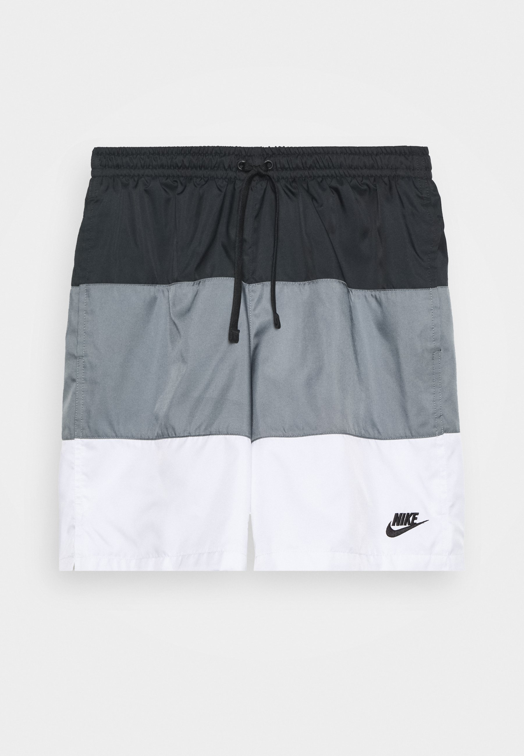 grey and black nike shorts