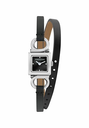 FERRAGAMO, GANCIO EVO BANGLE - Ρολόι - black