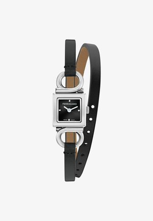 FERRAGAMO, GANCIO EVO BANGLE - Ρολόι - black