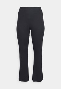 Noisy May Curve NMPASA FLARED PANTS CURVE - Calças - black