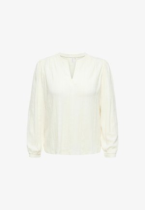 ONLY Carmakoma, BLOUSE CARMINNA BLOUSE - Camicetta - cloud dancer