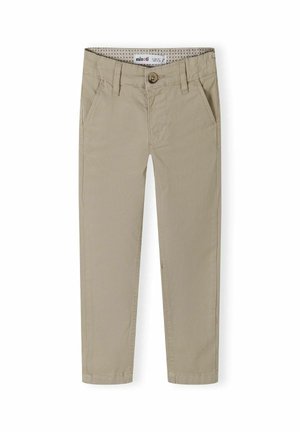 CLASSIC STYLE CUFFED LOOK - Puvunhousut - stone