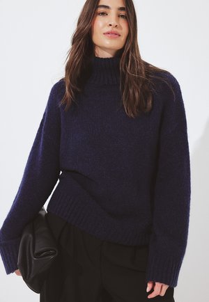 TURTLE NECK  - Neule - navy