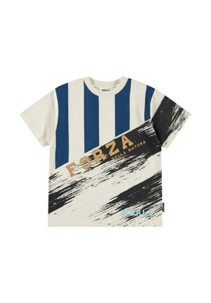RODNEY - T-shirt med print - mash up neutral