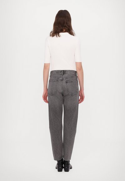 Agolde 90S PINCH WAIST CROP - Vaqueros rectos - grey