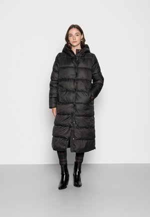 ONLCANACE QUILTED ANKLE COAT - Klassisk kåpe / frakk - black
