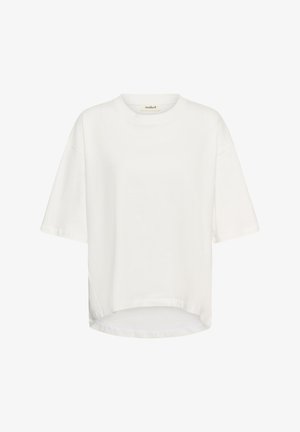 Soaked in Luxury, SLJINA LONG TEE - Basic T-shirt - broken white