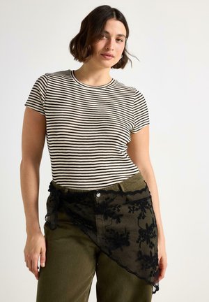 T-shirt con stampa - light dusty beige